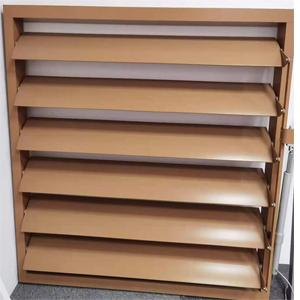 Motorised aerofoil louver Motorised aerofoil louver